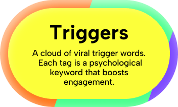 Feature card showing triggers